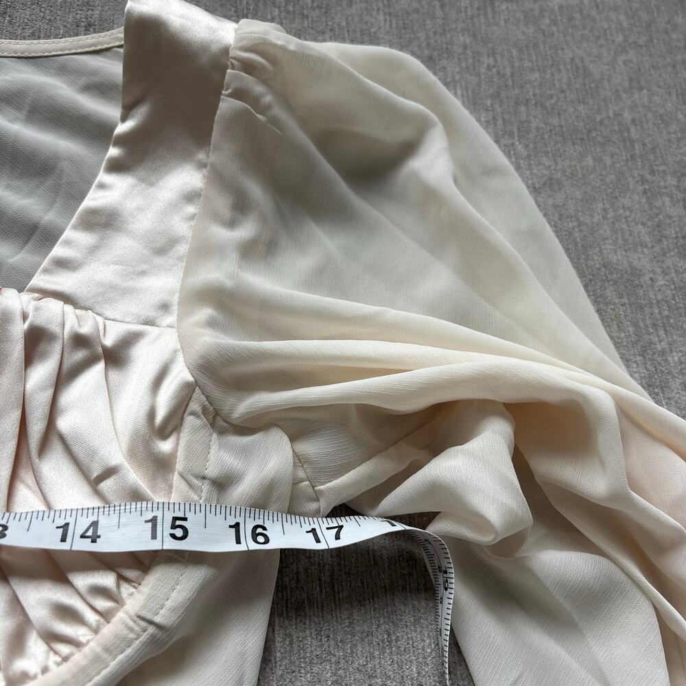 NWT Jagger & Stone Cream Blouse - Picture 6 of 7